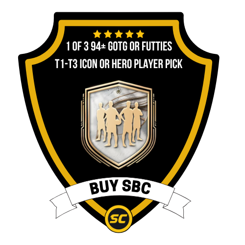 EA FC 26 SBC 1 of 3 94+ GOTG or FUTTIES T1-T3 Icon or Hero Player Pick - PC